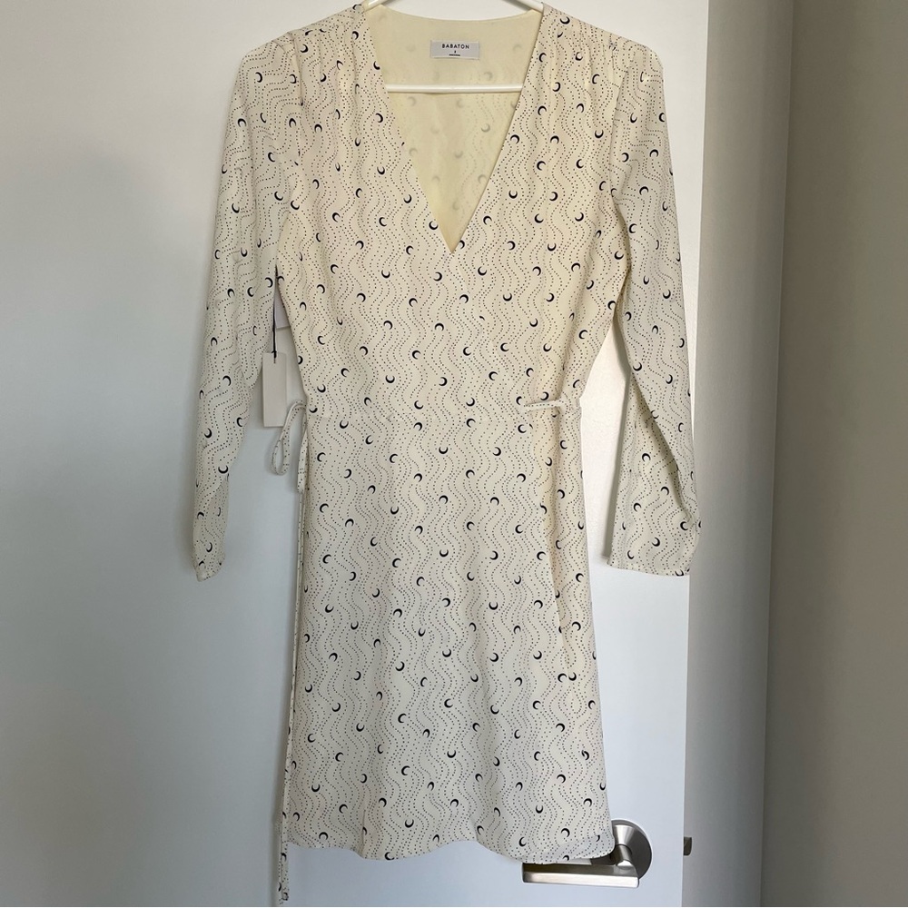 Aritzia Optima Wrap Mini Dress